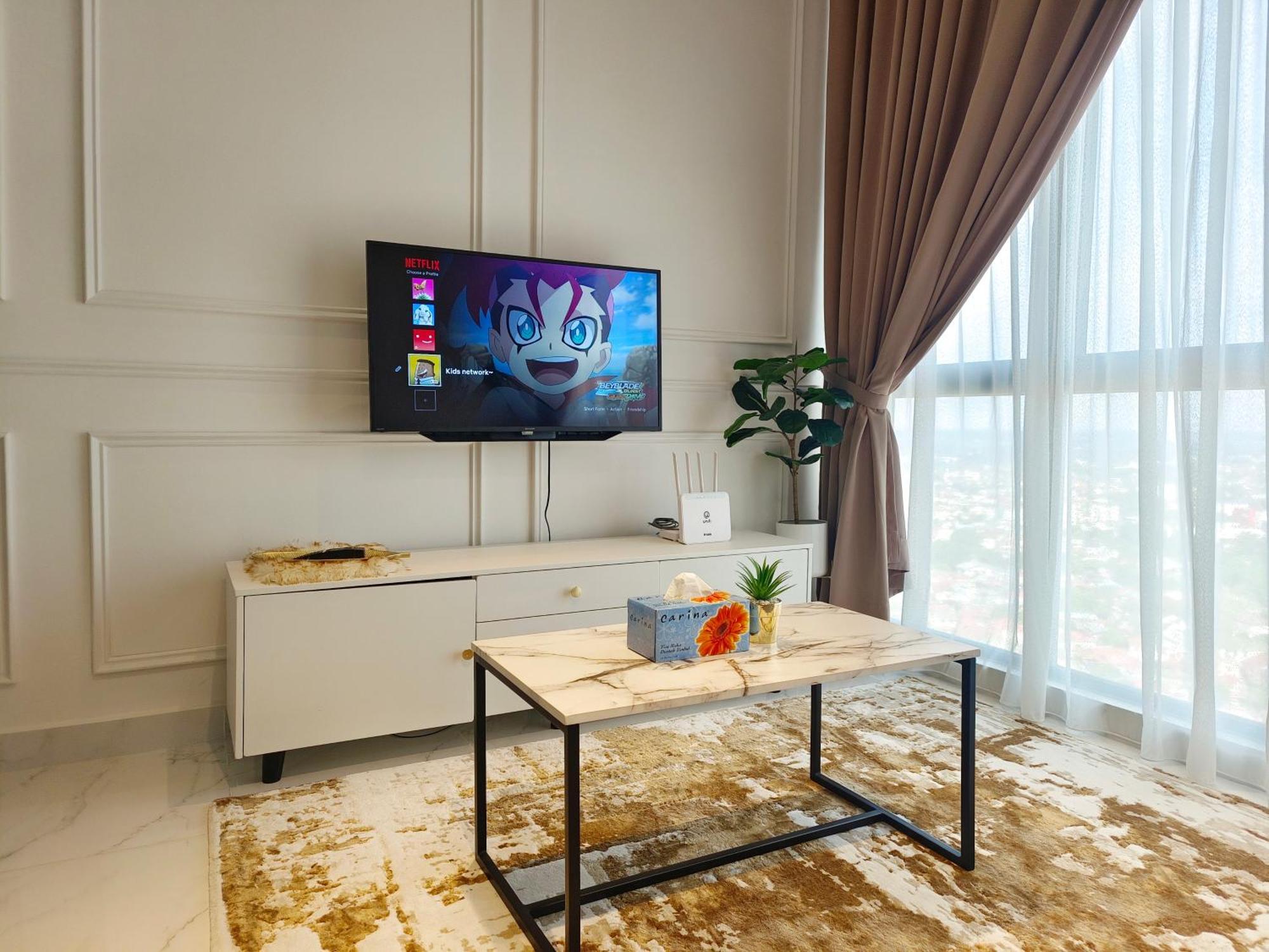 One Bedroom Troika Kota Bharu By Aghome, Modern Design Exteriör bild